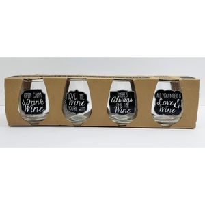 Keep Calm Stemless WineGlasses